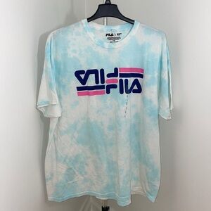 New Fila Men's Short Sleeve Logo T-Shirt Tee Top Size 3XL